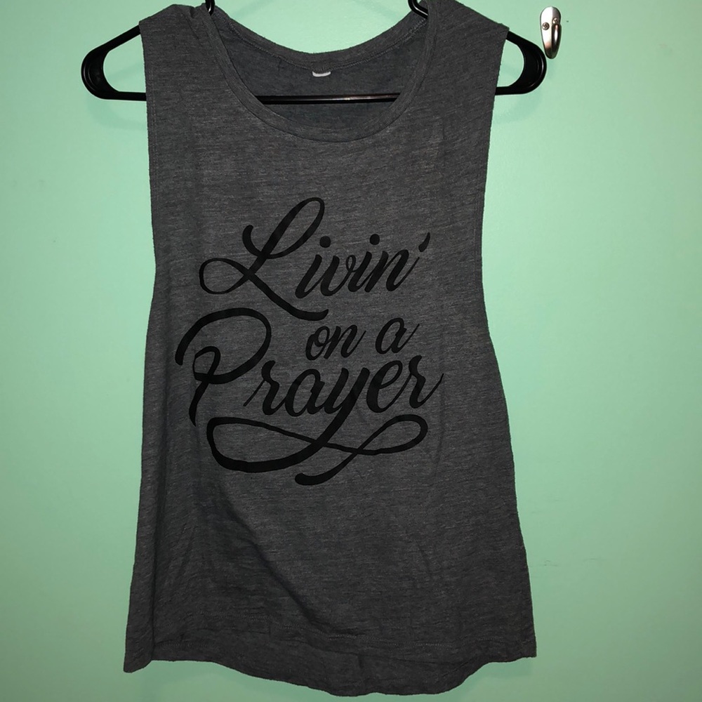 Tank top (dark heather grey)